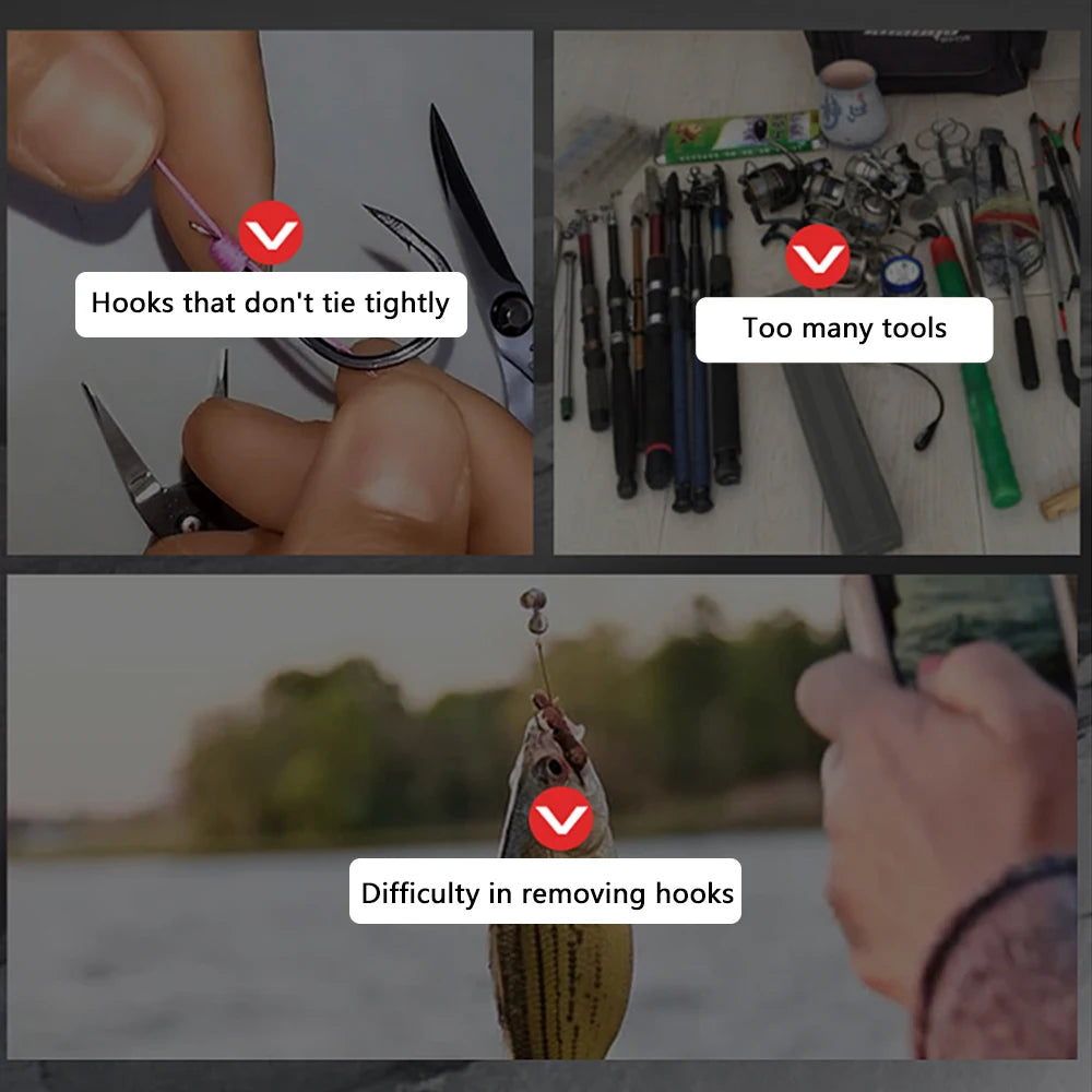 Multifunctional Fishing Pliers - Red