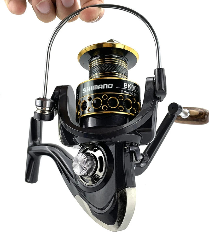 Shimano 6000 Series Water-Resistant Spinning Reel: Max Drag Power