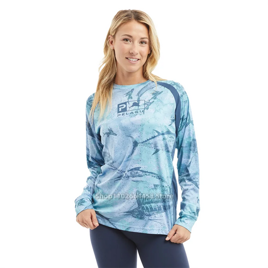 Women's Pelagic Long Sleeve SPF Fishing Shirt