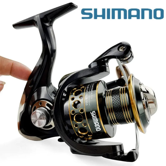 Shimano 4000 Series Water-Resistant Spinning Reel: Max Drag Power for Fishing